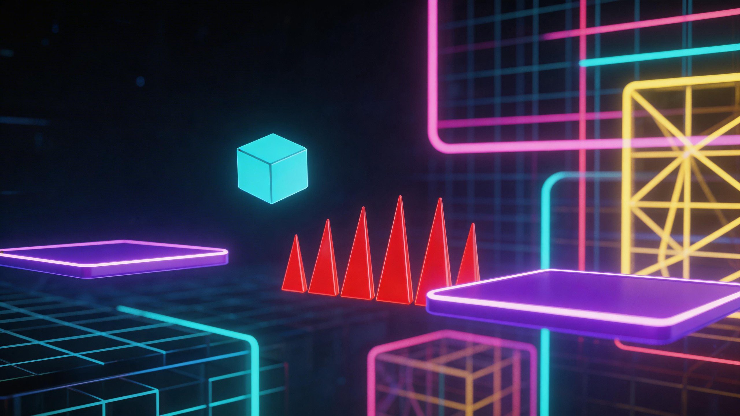 Geometry Lite gameplay